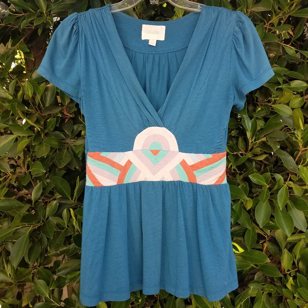 Anthro Deletta Top Size XS